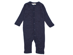 Joha jumpsuit navy wool/silk